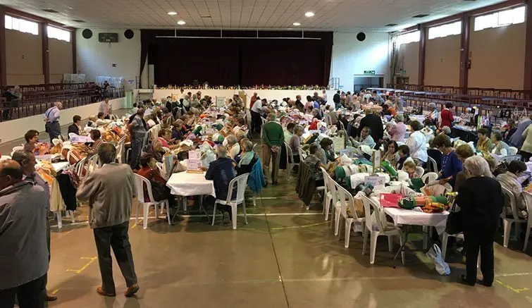 Les puntaires es van reunir en el Pavelló Municipal de Miralcamp