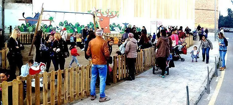 Inauguració del parc infantil Caputxeta Vermella de Cervera