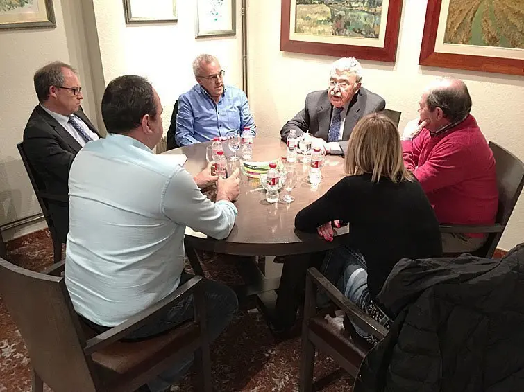 Reunió celebrada a la Cambra de Comerç de LLeida inteiror