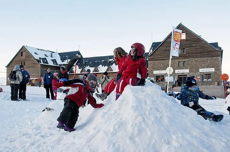 Activitatats infantils en les pistes de Port-Aine