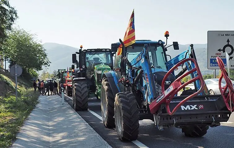 Mobilitzacions del Sindicat Unió de Pagesos 1