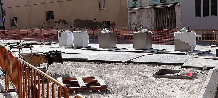 Urbanització de la placeta Raval de Lleida de les Borges portada