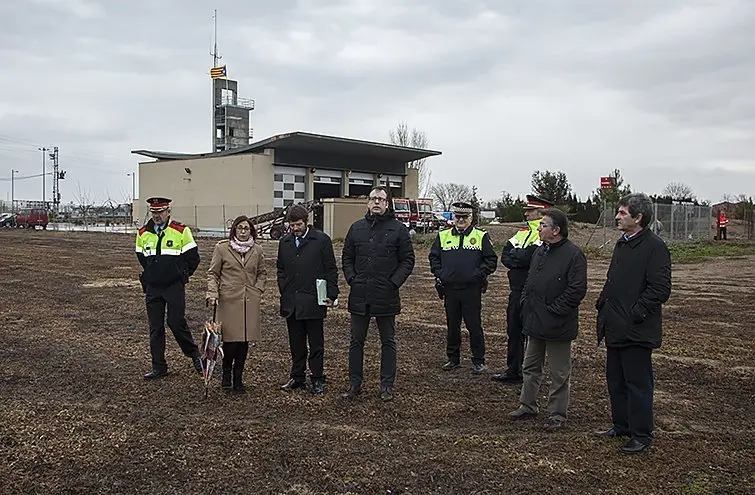 Visita als terrenys de la futura ABP Pla d'Urgell-Garrigues 1