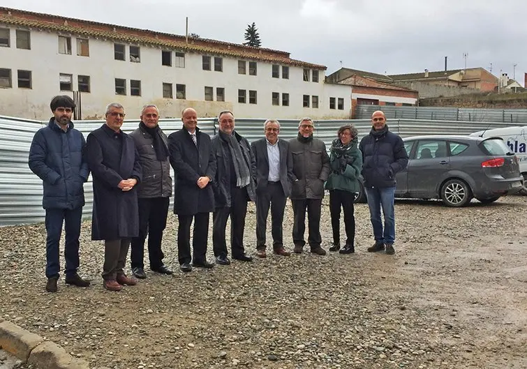 Emplaçament on s&#39;ubicarà el futur Arxiu Comarcal de les Garrigues