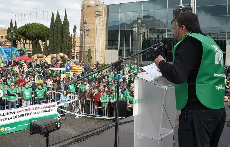 Acte central de la Marxa Pagesa per la dignitat