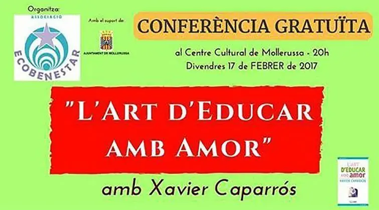 Xerrada L’ART D’EDUCAR AMB AMOR inteiror