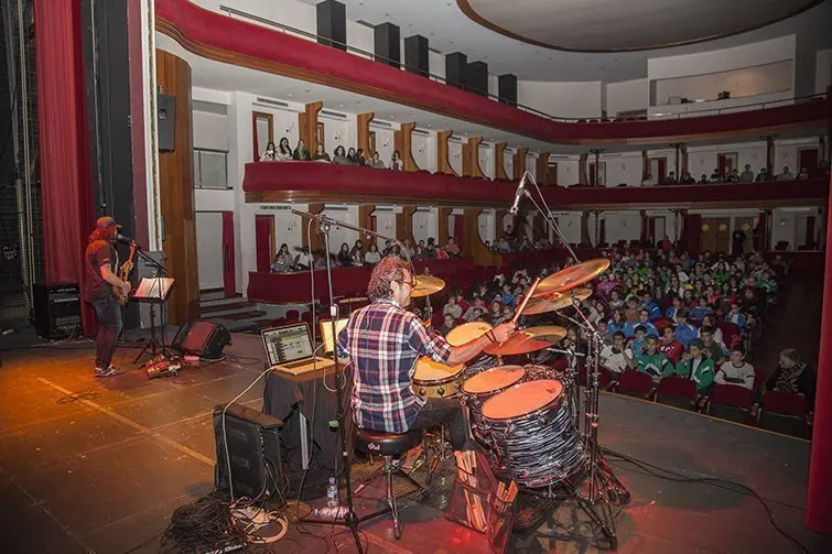 Lax'n Rock a les aules es presenta als estudiants del Pla d'Urgell