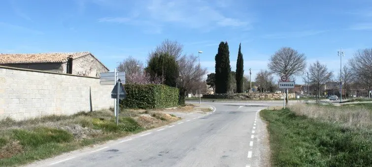 Punt on neix la carretera LV-2021 a Tàrrega1