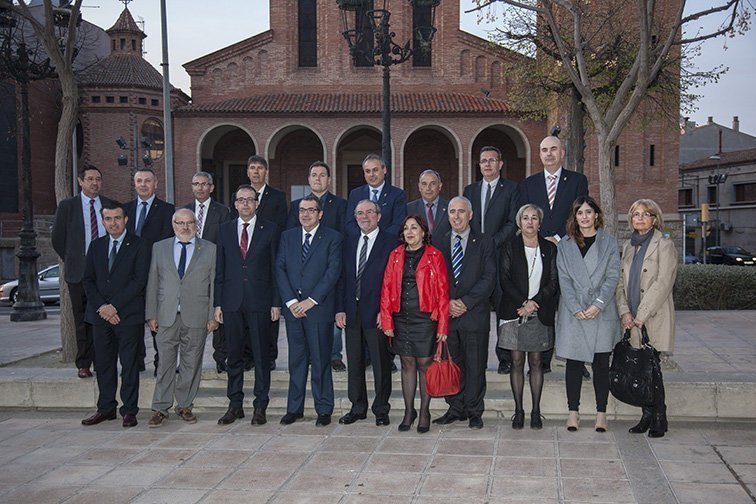 Els alcaldes de la comarca del Pla d'Urgell