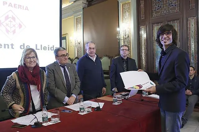 Lliurament del premi Batec del 2015, a Eduard Masdeu