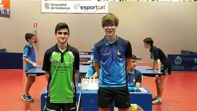 Final infantil del TOP 12. Marc Miró - Pau Palau (Foto- Francesc Miró)