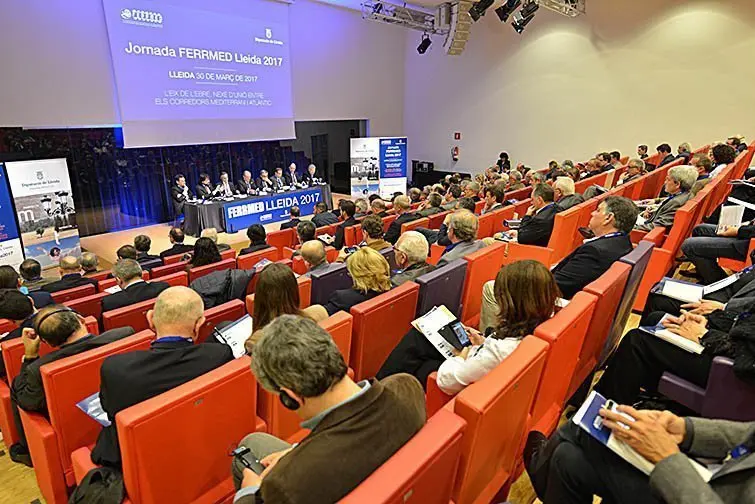 Acte inaugural jornada FREMED a la Llotja de LLeida Interior