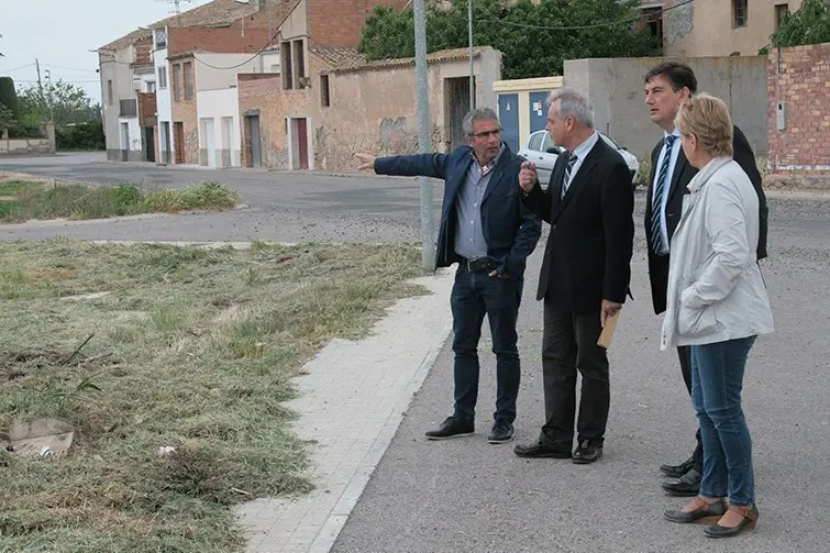 Panadés, Baulena i Cullerés visiten els terrenys