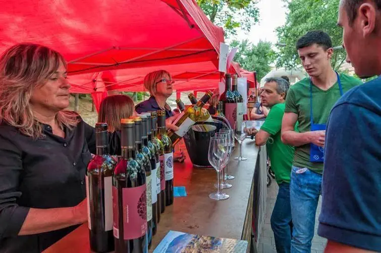 Representació dels cellers en la mostra Dvins