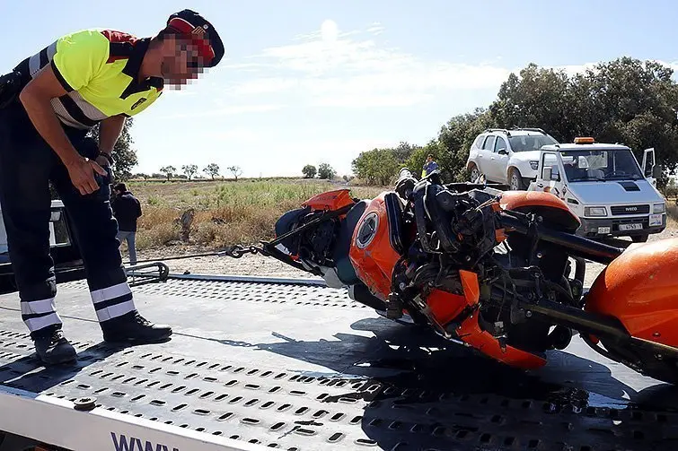 El vehicle que conduïa la víctima de l'accident 1