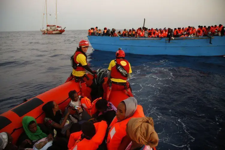 Actuacions de Proactiva Open Arms en la Mediterrània