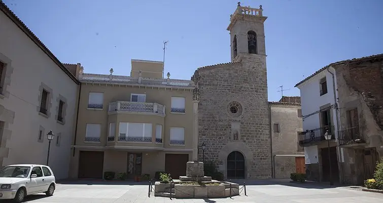 Imatge de l'església de Santa Maria de Barbens