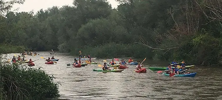 Descens en Piragua Torres de Segre-Soses-Aitona-Seròs 3