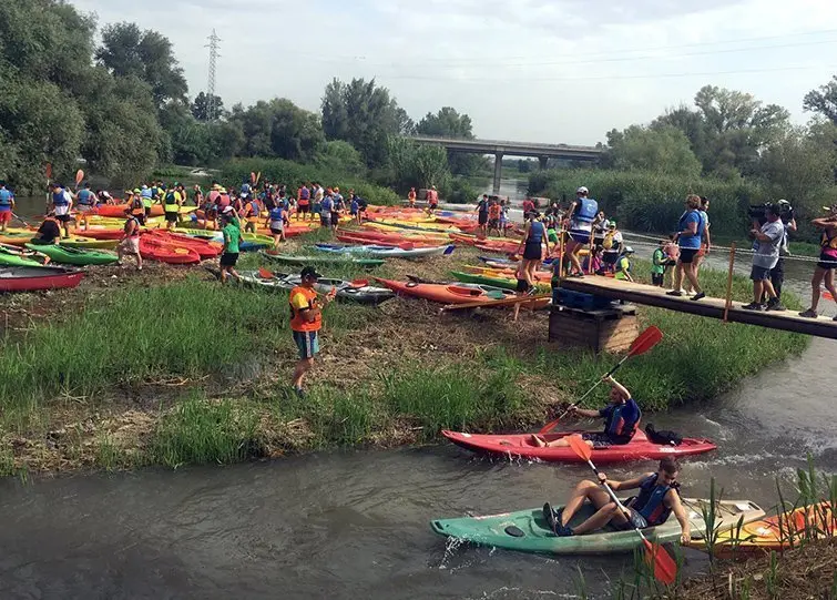 Descens en Piragua Torres de Segre-Soses-Aitona-Seròs 4