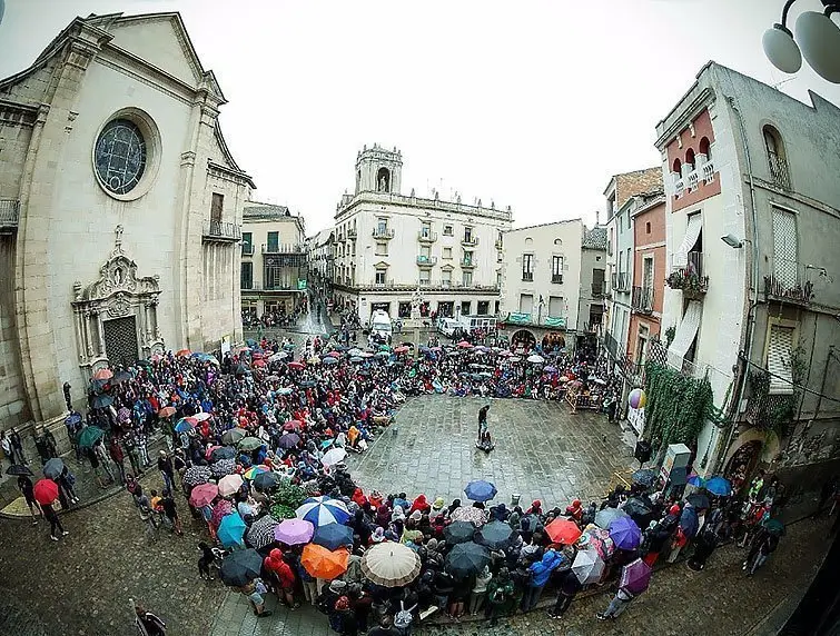 Imatge d'arxiu d'un espectacle de Fira Tàrrega