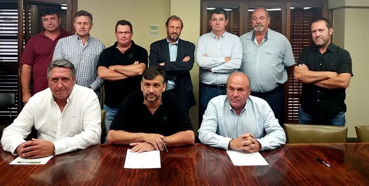 Representants de les entitats agràries de Catalunya