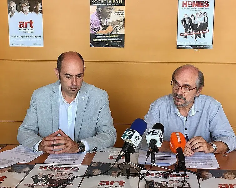 L'obra de teatre 'Art' donarà el tret de sortida de la programació del Teatre de Balaguer interior