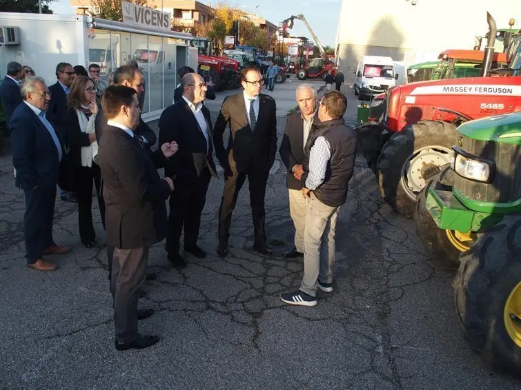 vicepresident primer de la Mesa del Parlament de Catalunya, Lluís Guinó visita Autotrac