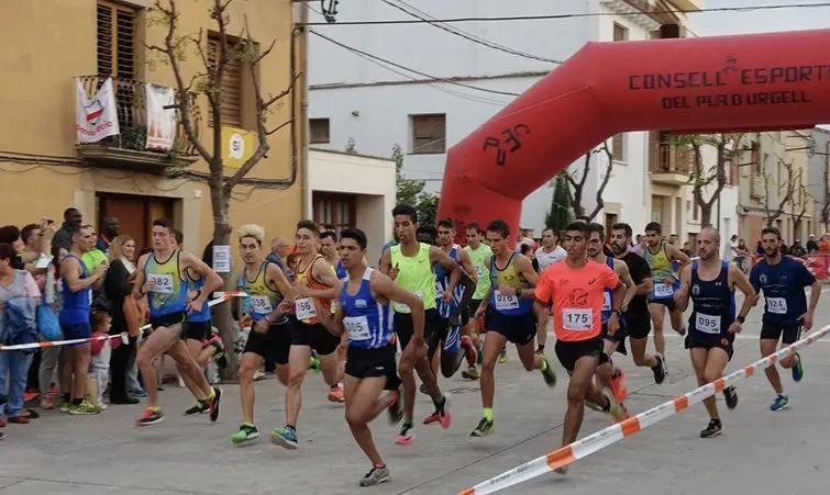 Participants en el Correpoma de Barbens interior