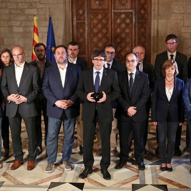 Els membres del Govern legítim de Catalunya 1
