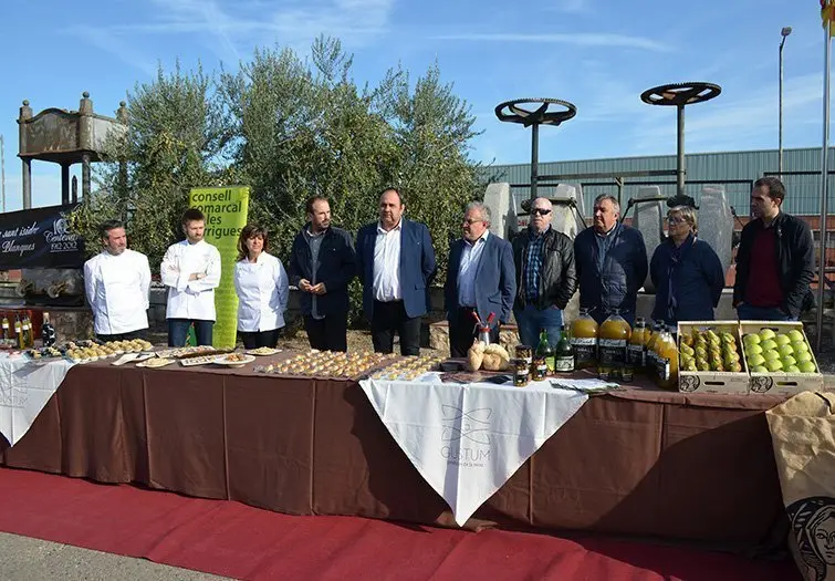 Presentacio de la Mostra Gastronómica de les Garrigues a les Borges Blanques interior