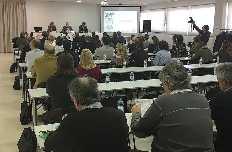 L'acte d'inauguració del 24è Congrés de Fires de Catalunya a les Borges Blanques inteior