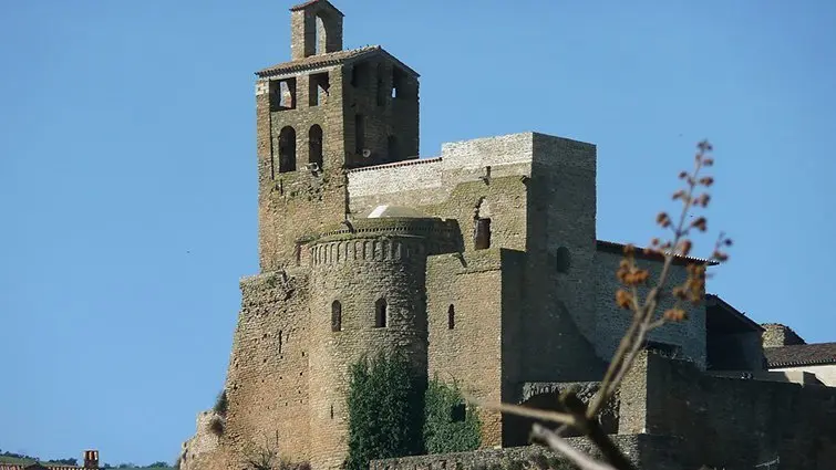 imatge de la col3legiata de Sant Pere d'Àger