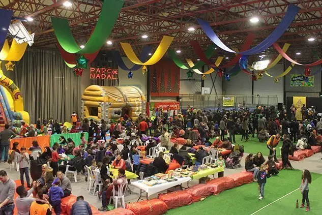 Imatge de les activitats del Parc de Nadal de Tàrrega interior