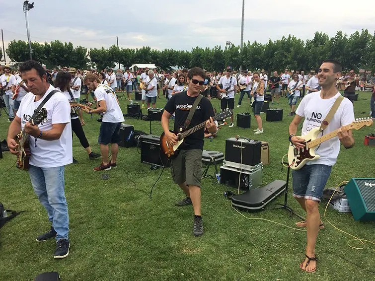 Participants en el No Surrender Festival de Vilanova de Bellpuig 1