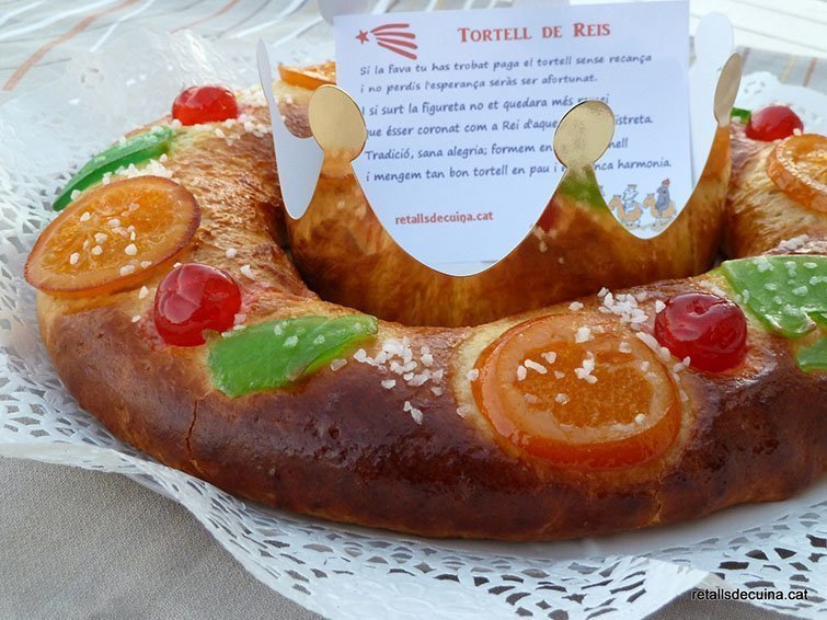 El tradicional tortell de reis en les pastisseries del territori Interior