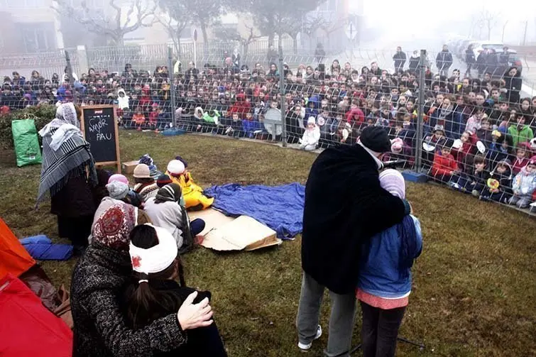 Més de mig miler estudiants participen en el Dia Escolar de la No-Violència i la Pau a Alpicat