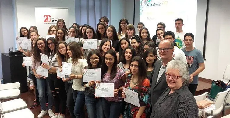 Els premiats en la pasada edició del Concurs &#39;Ficcions&#39;