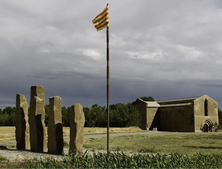 Entrada al Parc de Santa Maria de les Franqueses a Balaguer