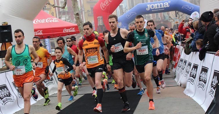 Imatge de la darrera edició de la Mitja Marató de Balaguer