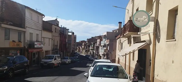 Carrer dels comerços Alpicat