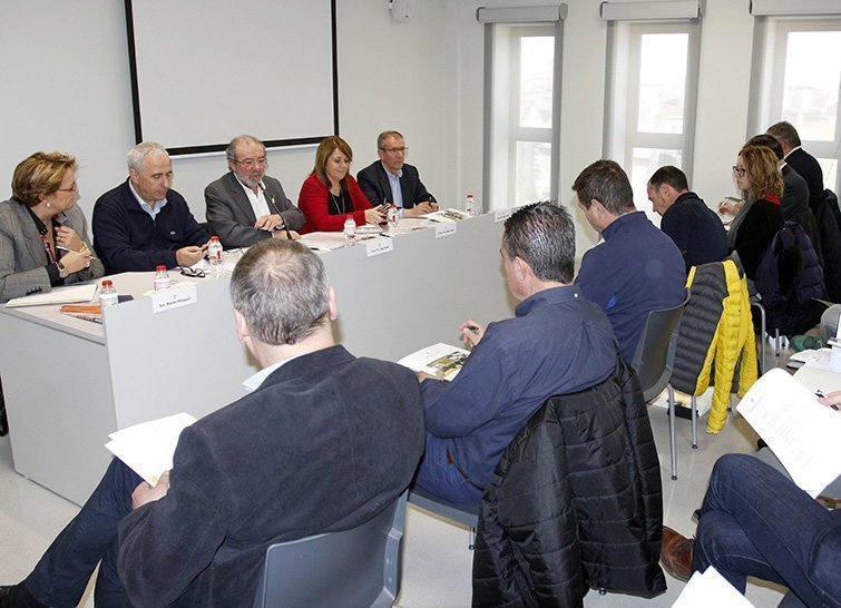 Reunió de Joan Reñé amb els alcaldes del Pla d'Urgell Interior