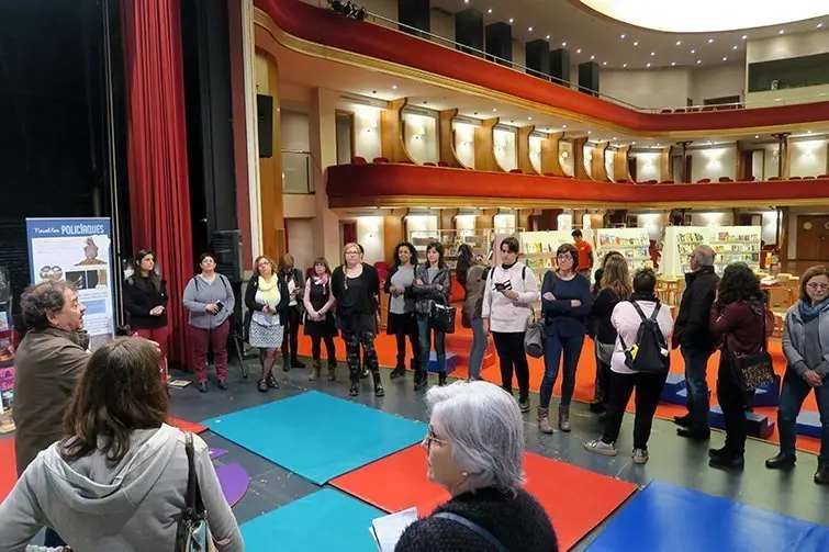 Una quarantena de docents participen en la Trobada Pedagògica, en el marc del Saló del Llibre a Mollerussa