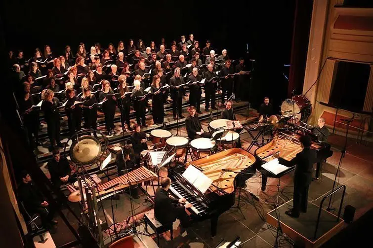 Interpretació de la cantata Carmina Burana al Teatre Armengol de Bellpuig