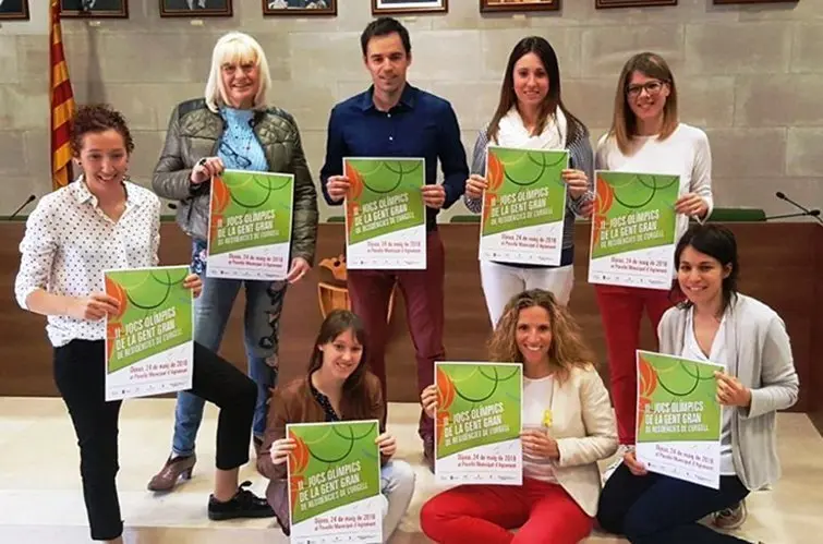 Presentació dels 2ns Jocs Olímpics de la Gent Gran a Agramunt