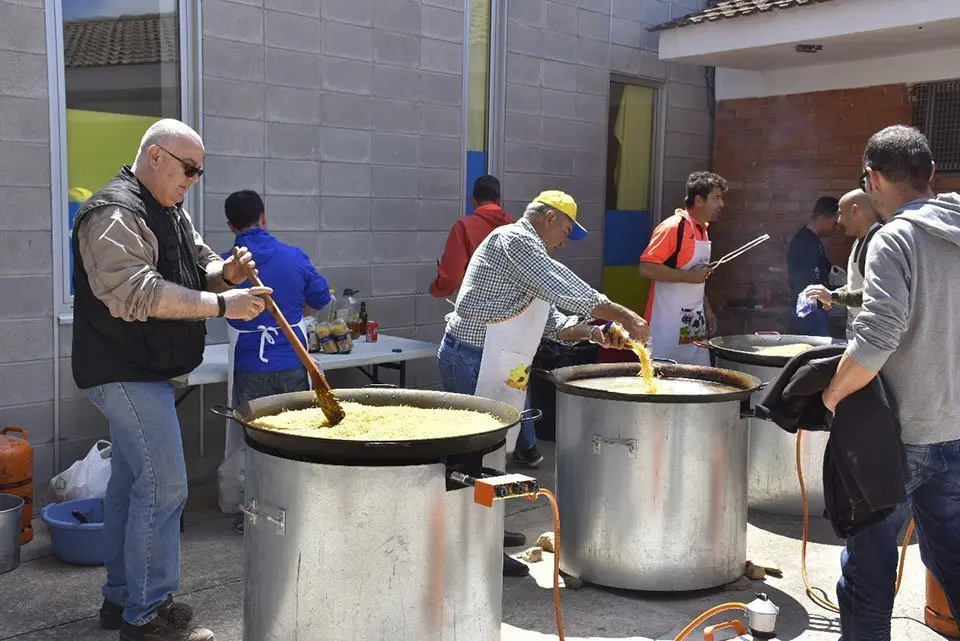 Preparant el dinar Aniversari de la Penya Blaugrana Sidamon