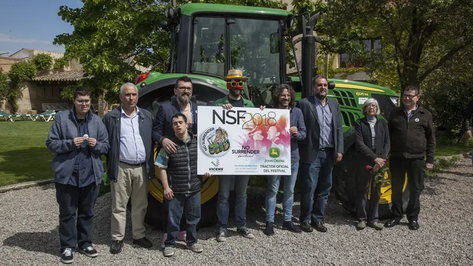 Presentació de la segona edició del No Surrender Festival a l'Era de Cal Falillo