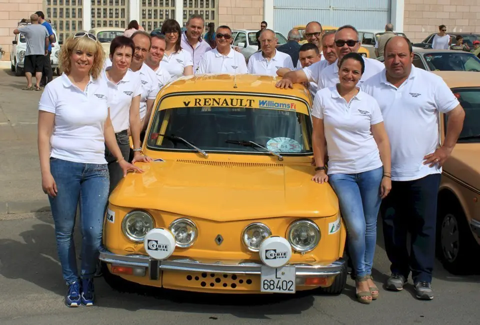 Els impulsors de la Trobada de vehicles clàssics de Golmés