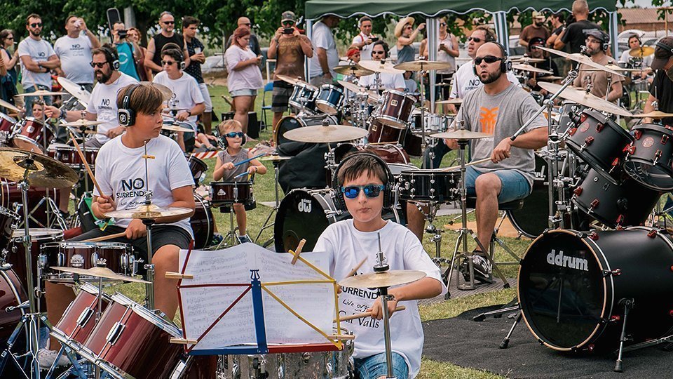 Participants en la primera edició del No Surrender Festival de Vilanova de Bellpuig