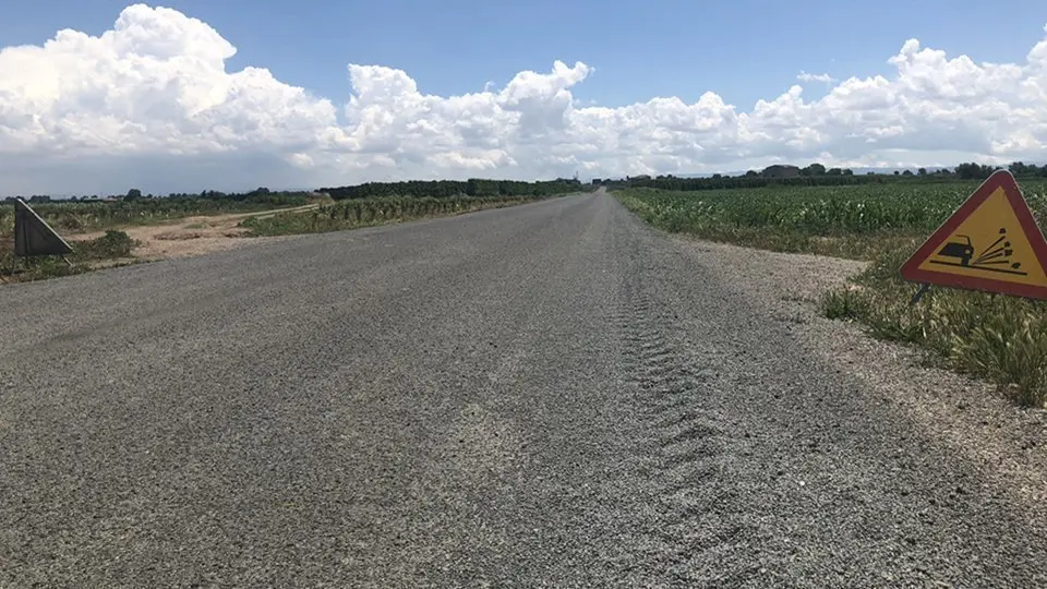 Adequació de la carretera Bellvís Termens interior