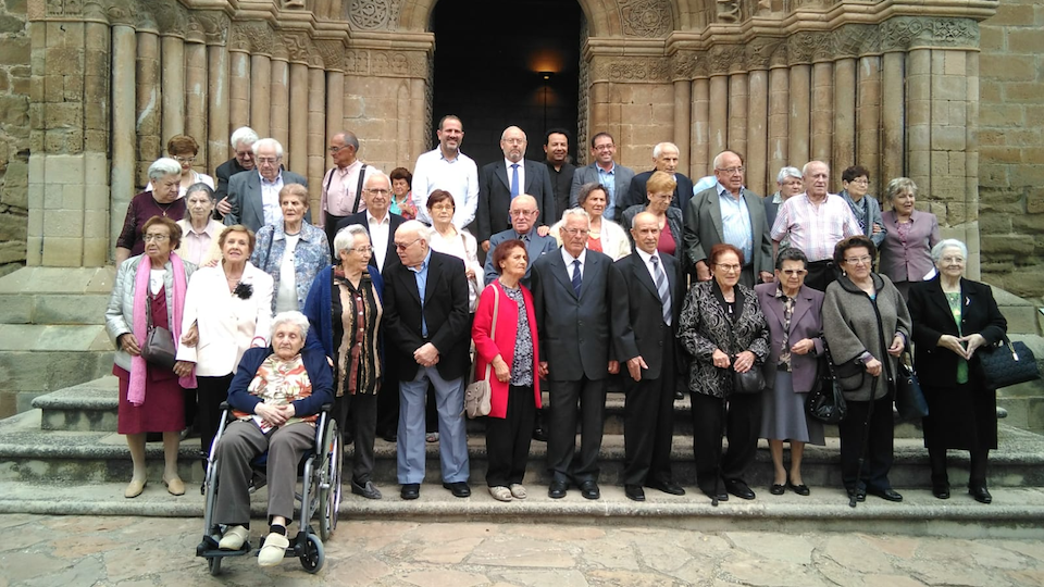 Els assistents a la Festa de la Gent Gran